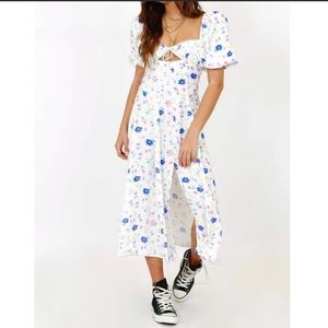 For love and lemons Lexi floral print midi dress